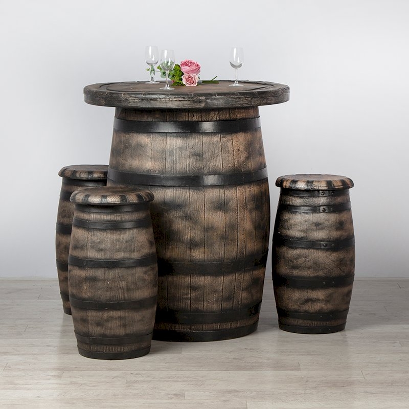 Barrel Bar Table