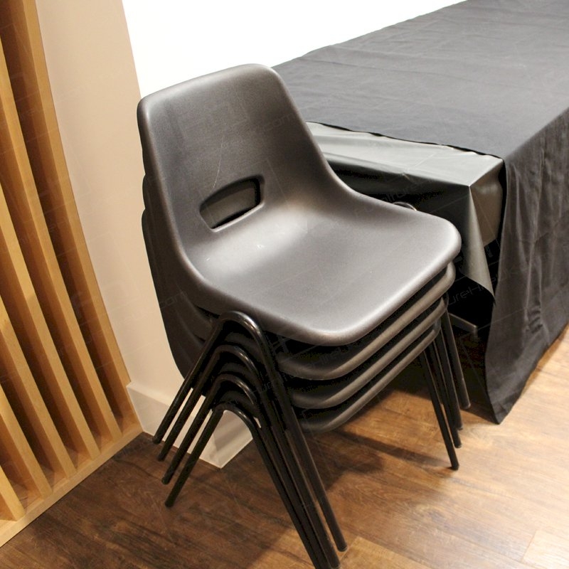 Black Plastic Chair